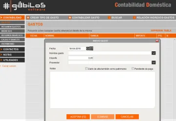 Miniatura Gábilos Contabilidad