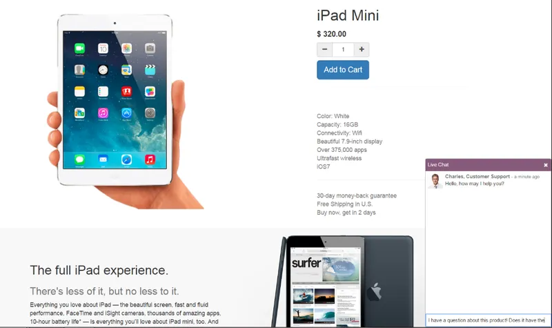 Odoo eCommerce