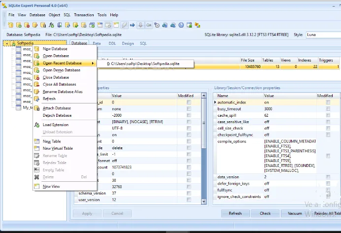 SQLite Gestión de Datos