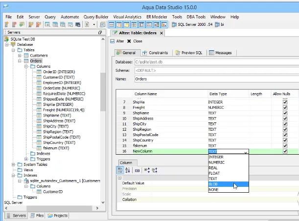 SQLite Gestión de Datos