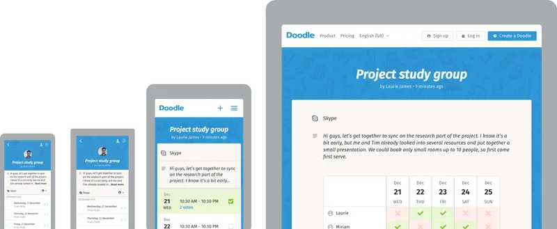 Doodle Software Encuestas