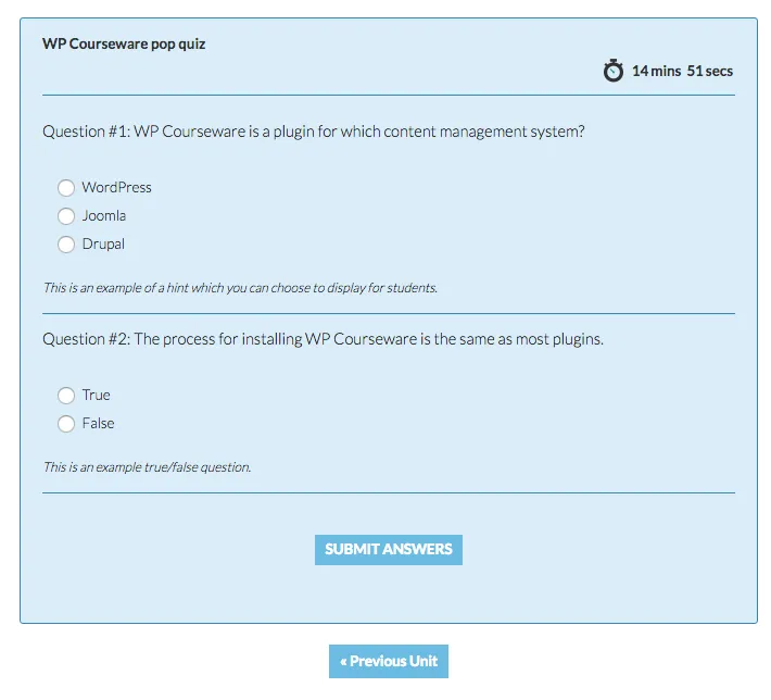 WP Courseware