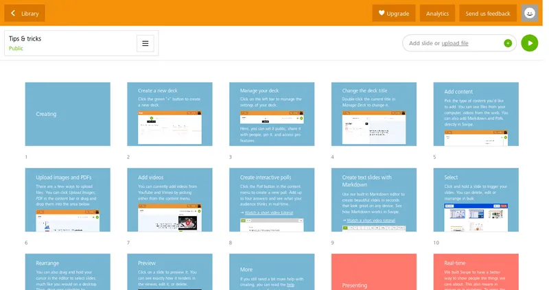 Swipe Presentaciones
